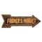 Signmission Farmers Market Arrow Decal Funny Home Decor 18in Wide D-A-999875 - alternate 1